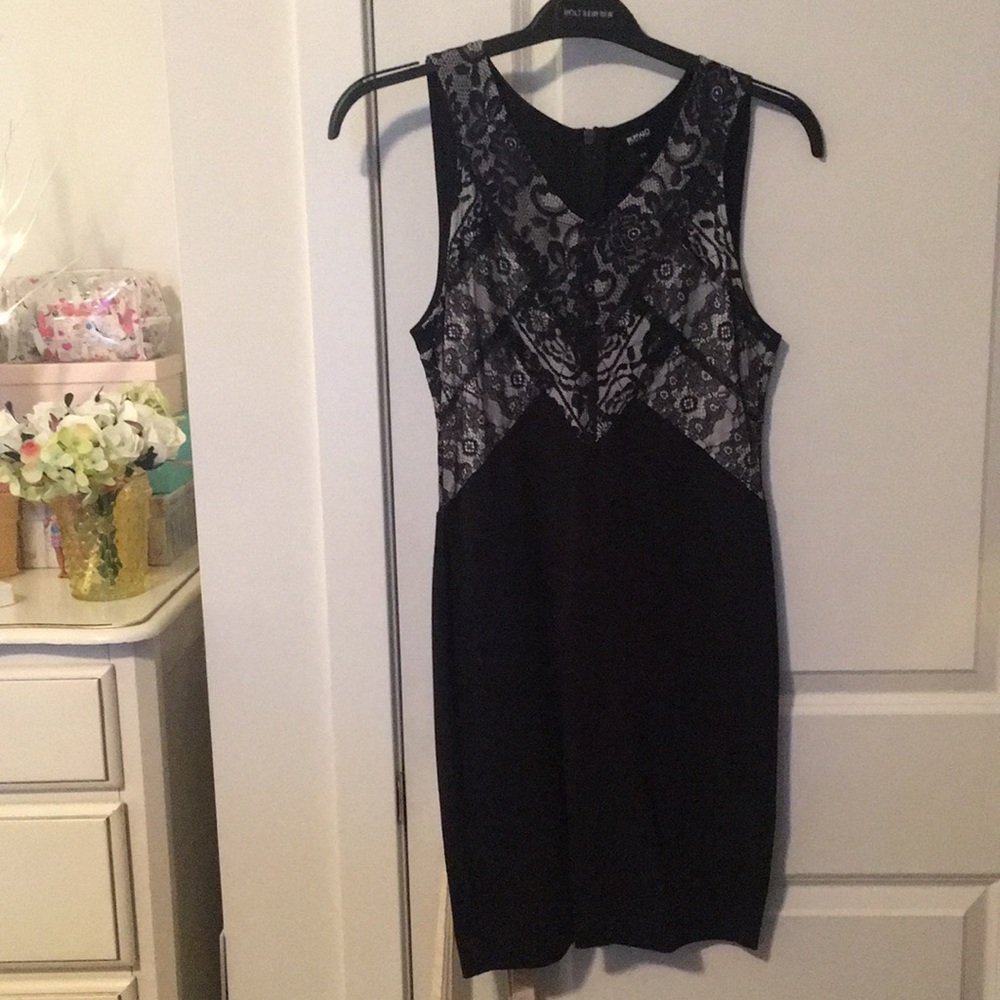 Buffalo David Bitton Black Lace Dress